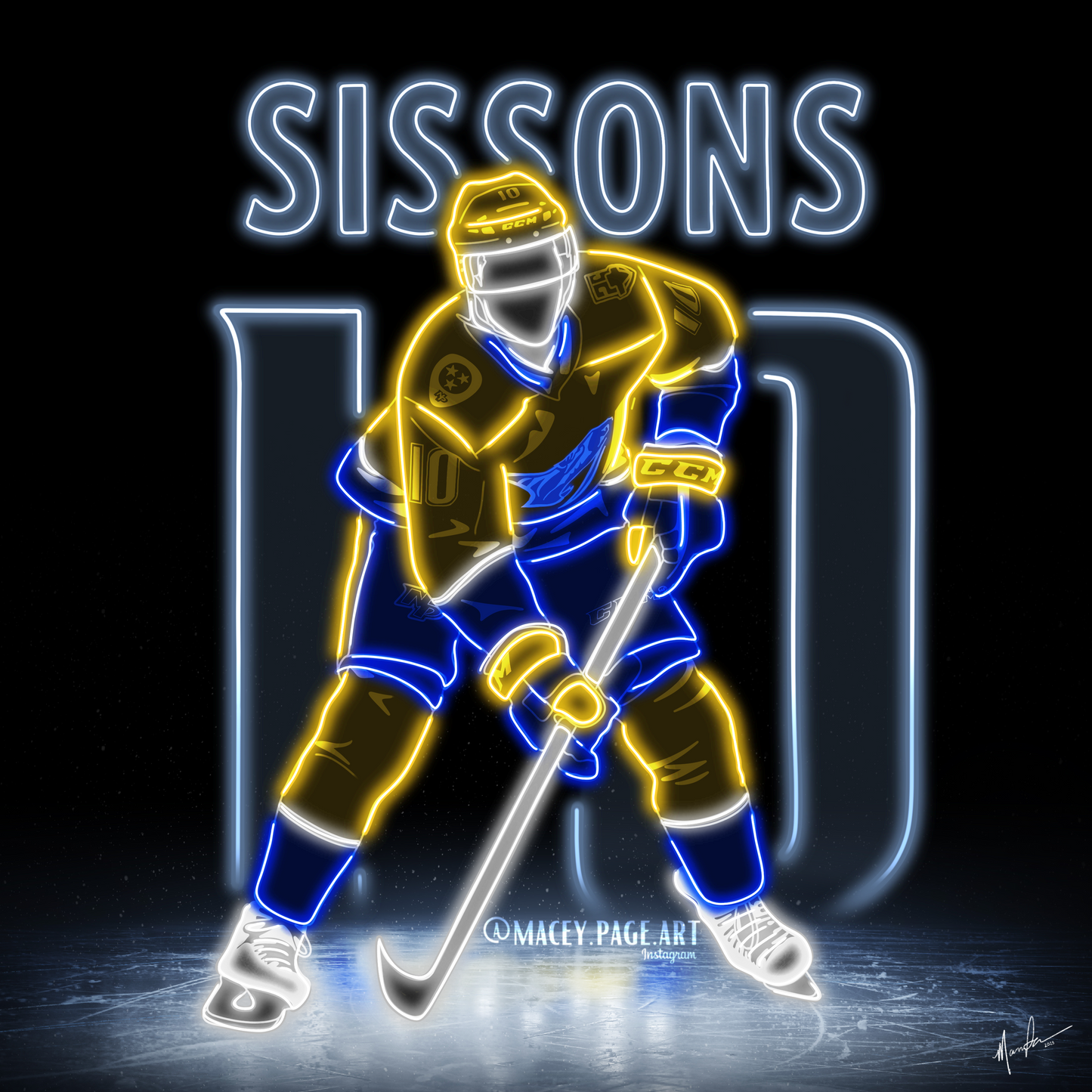 Smash Neon Lights Art Print - 10